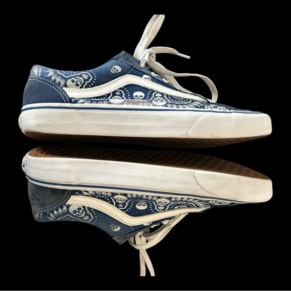 Vans Style 36 'Bandana - True Blue' - Men's Size 8.5 W size 10Shoes Sneakers - Picture 7 of 17